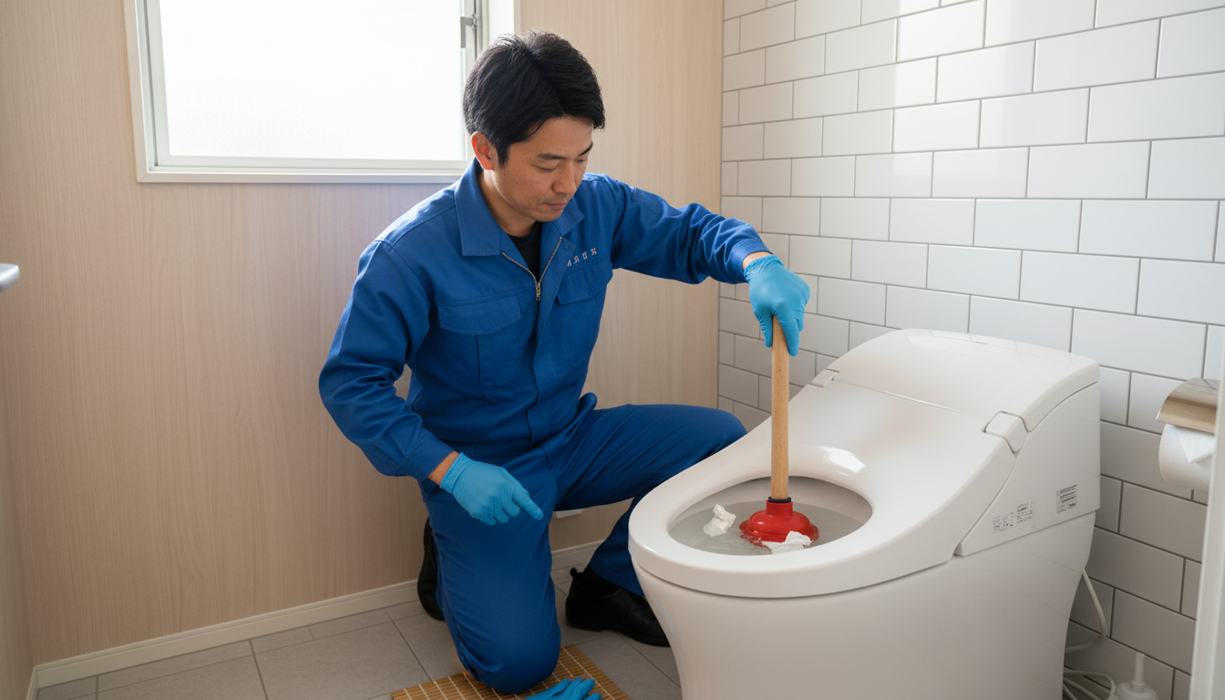 業者を呼ぶ前に試せる！ラバーカップ（スッポン）の正しい使い方に関する画像