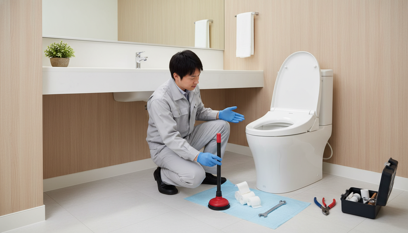 熊野町のトイレつまり修理に関するよくある質問 (Q&A)に関する画像