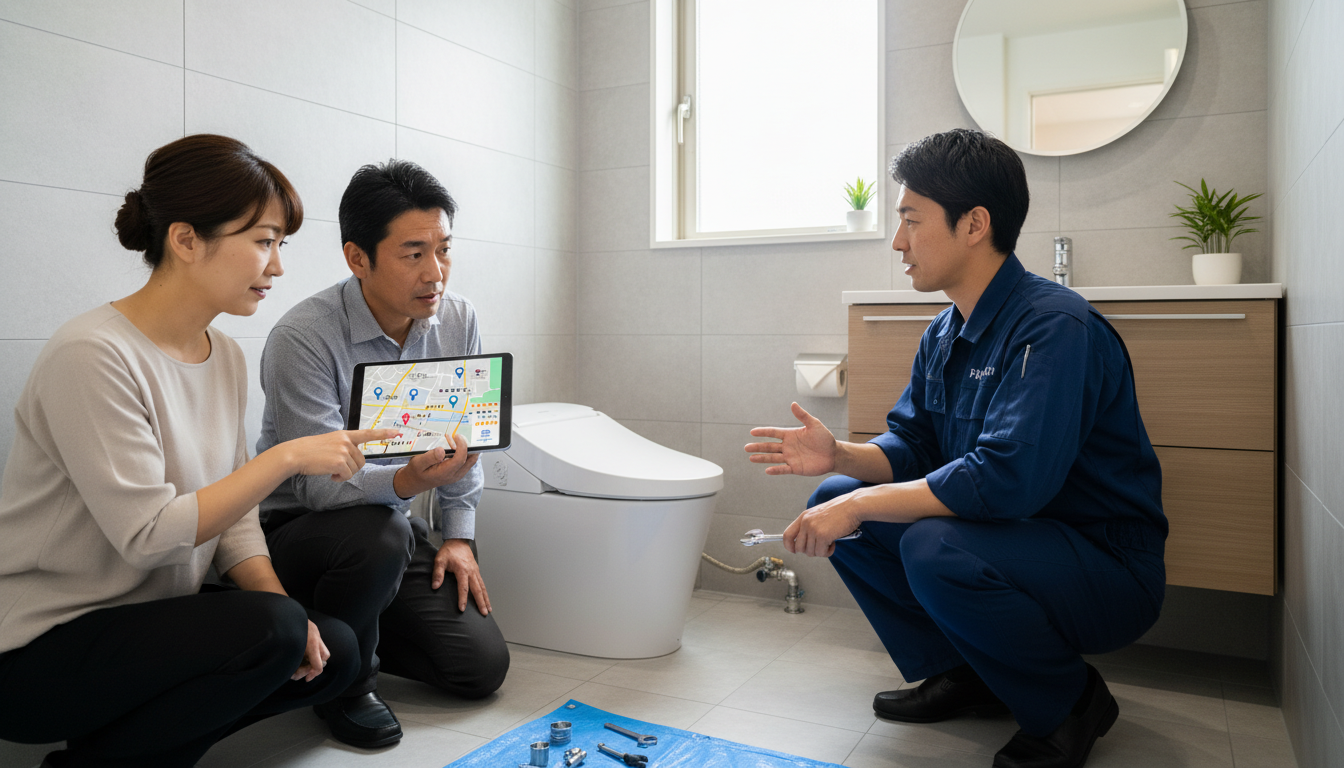 ポイント3：地域での信頼度を測る「桑名市での実績と口コミ・評判」に関する画像