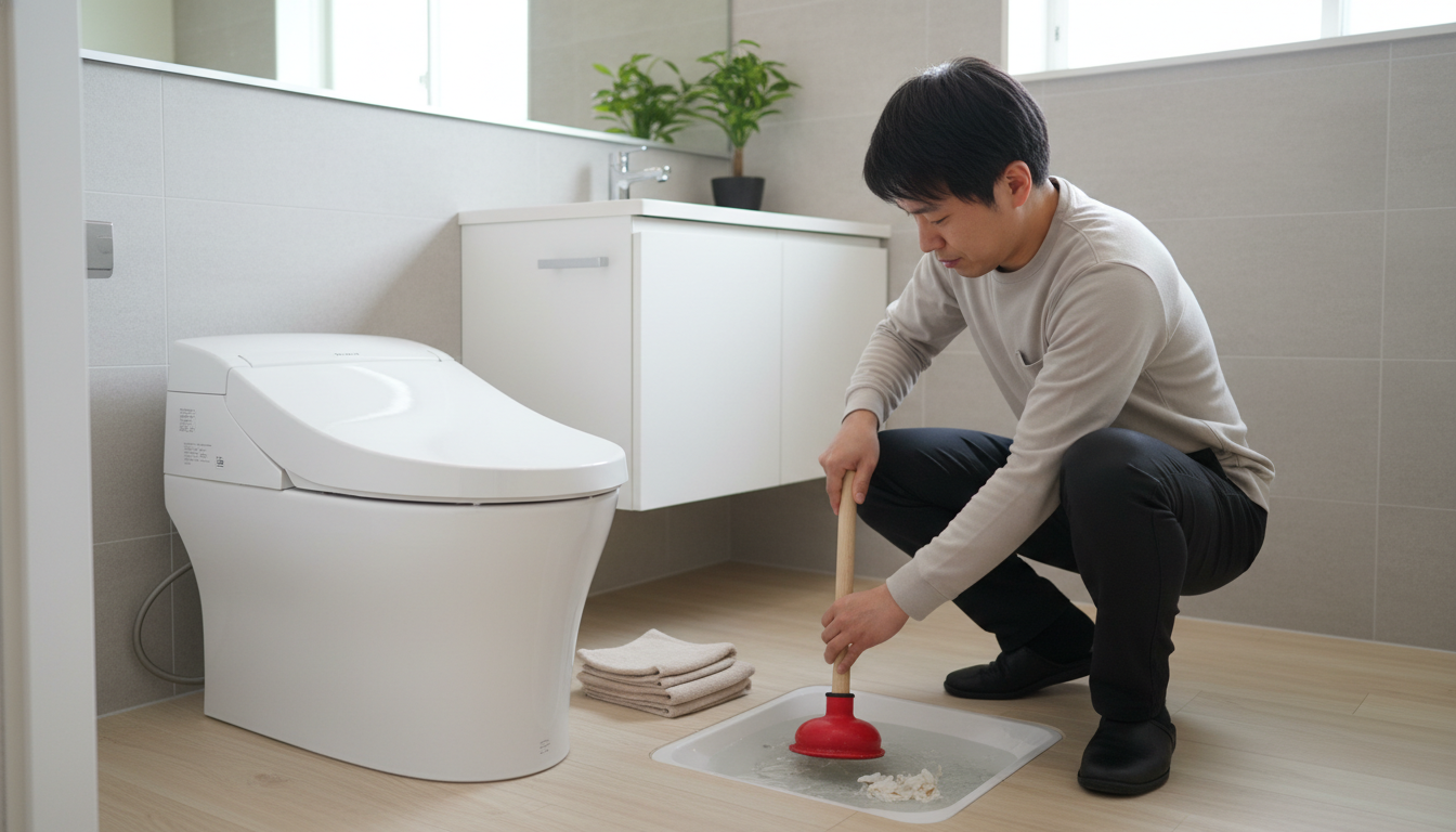 業者を呼ぶ前に試せる応急処置に関する画像