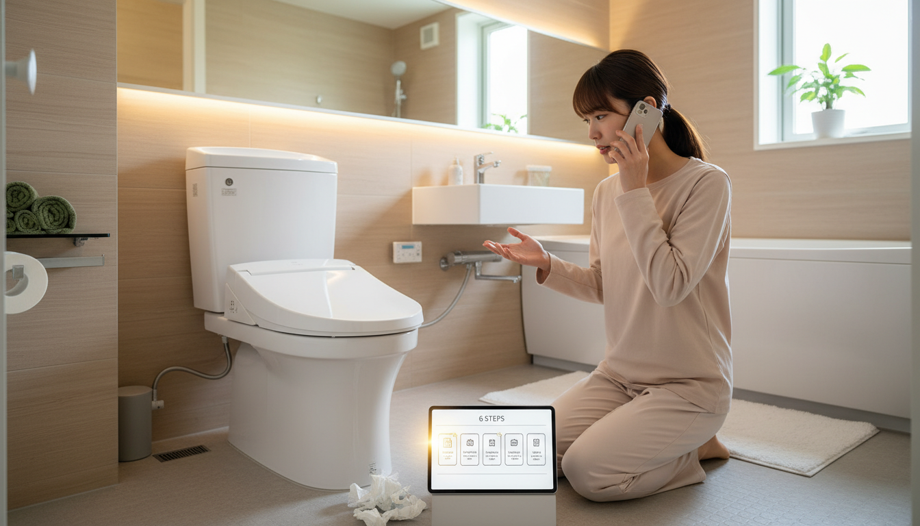 問い合わせから支払いまでの6ステップに関する画像