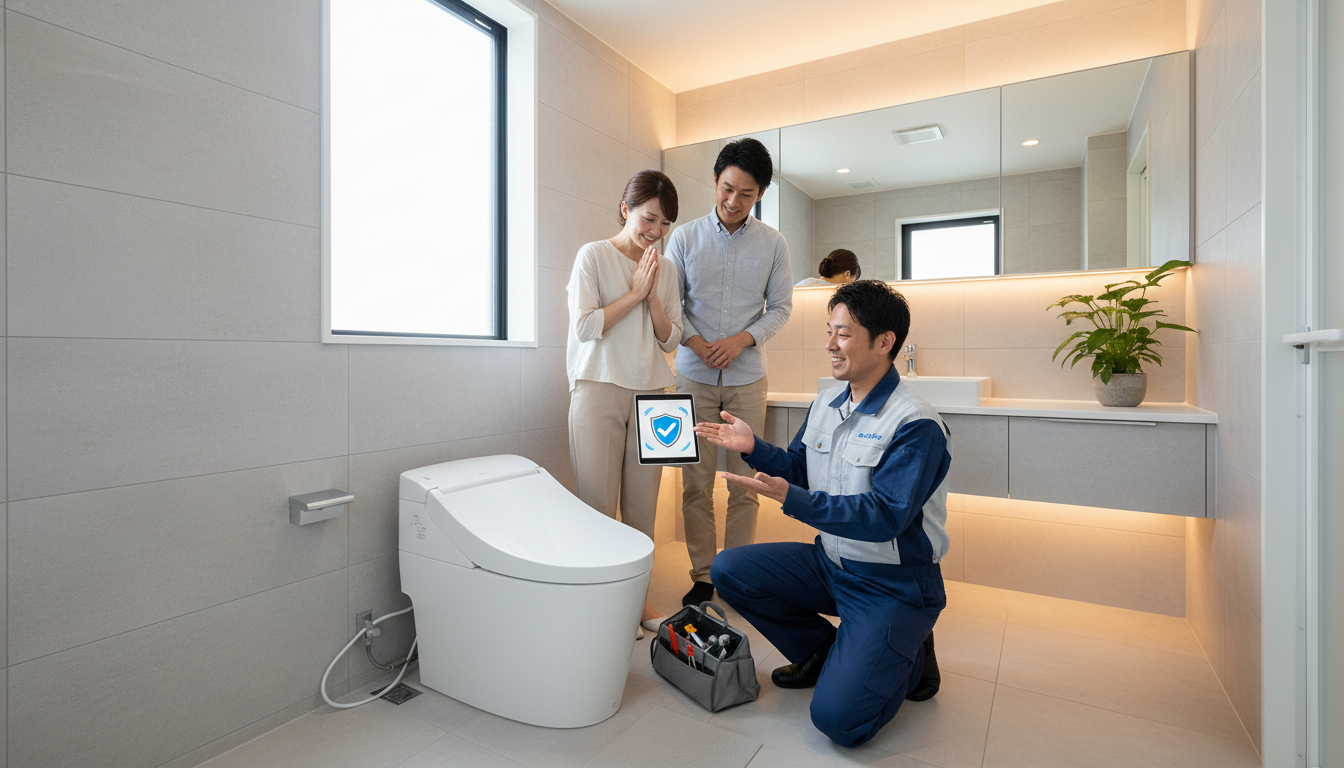 5. 修理後の安心を約束するアフターフォローや保証制度に関する画像