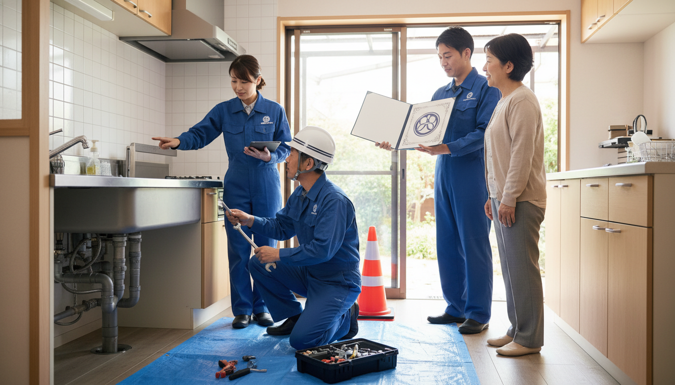 5. 水道局指定工事店であることの信頼性に関する画像