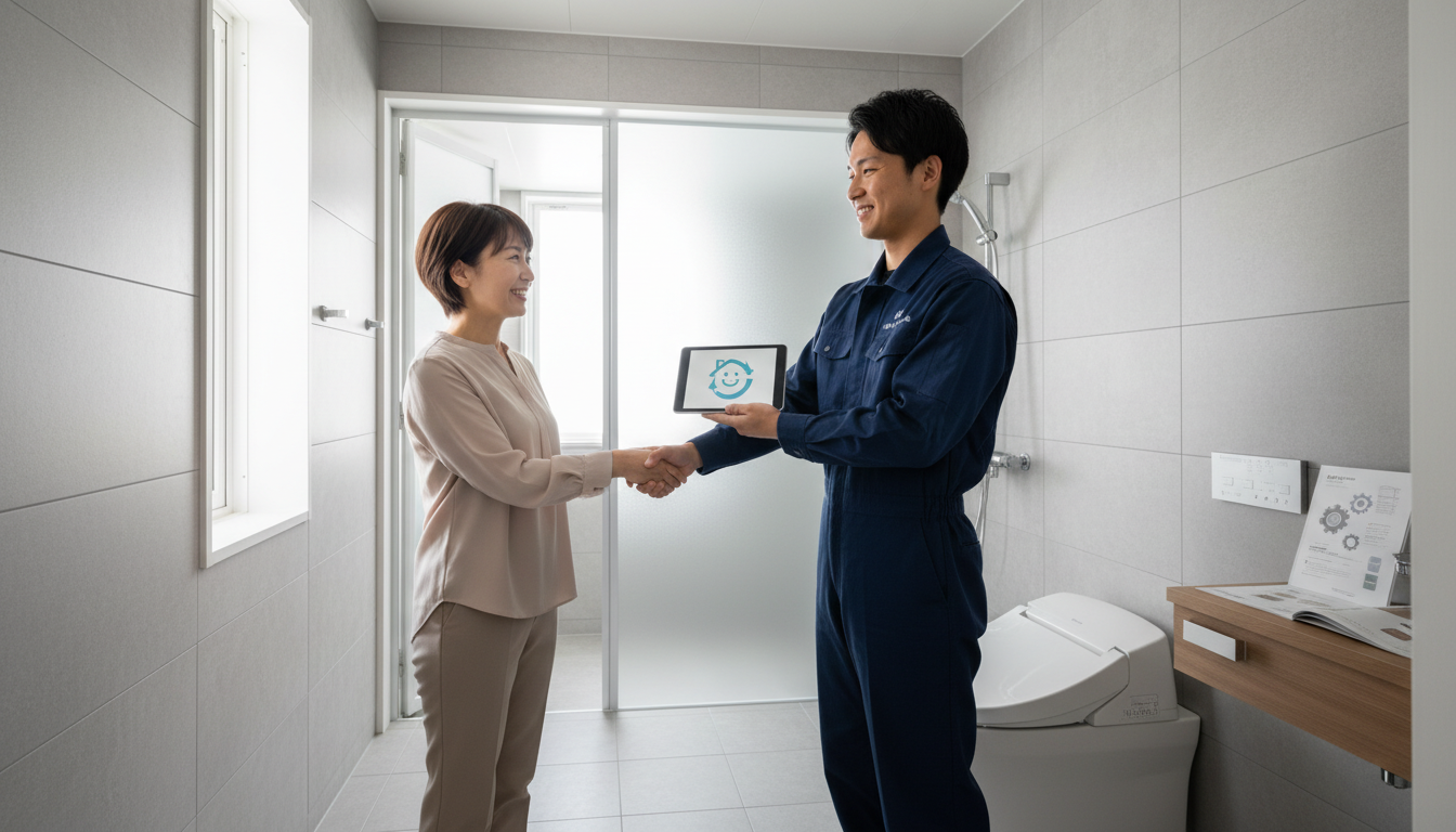 5. 作業後のアフターフォローと保証制度の有無に関する画像