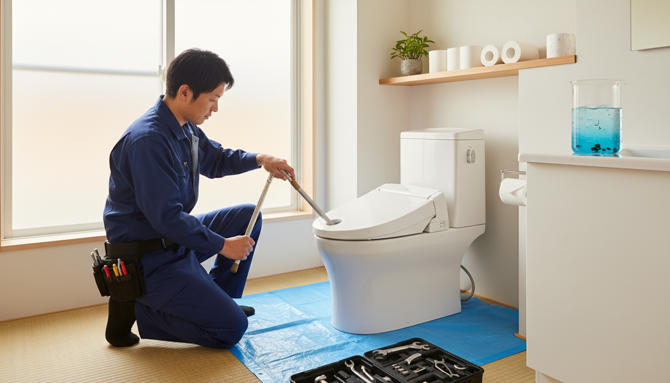 トイレつまりの症状別・原因別の料金相場に関する画像