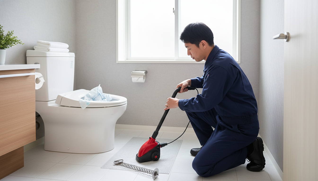 軽度なつまり（トイレットペーパーなど）の料金相場に関する画像