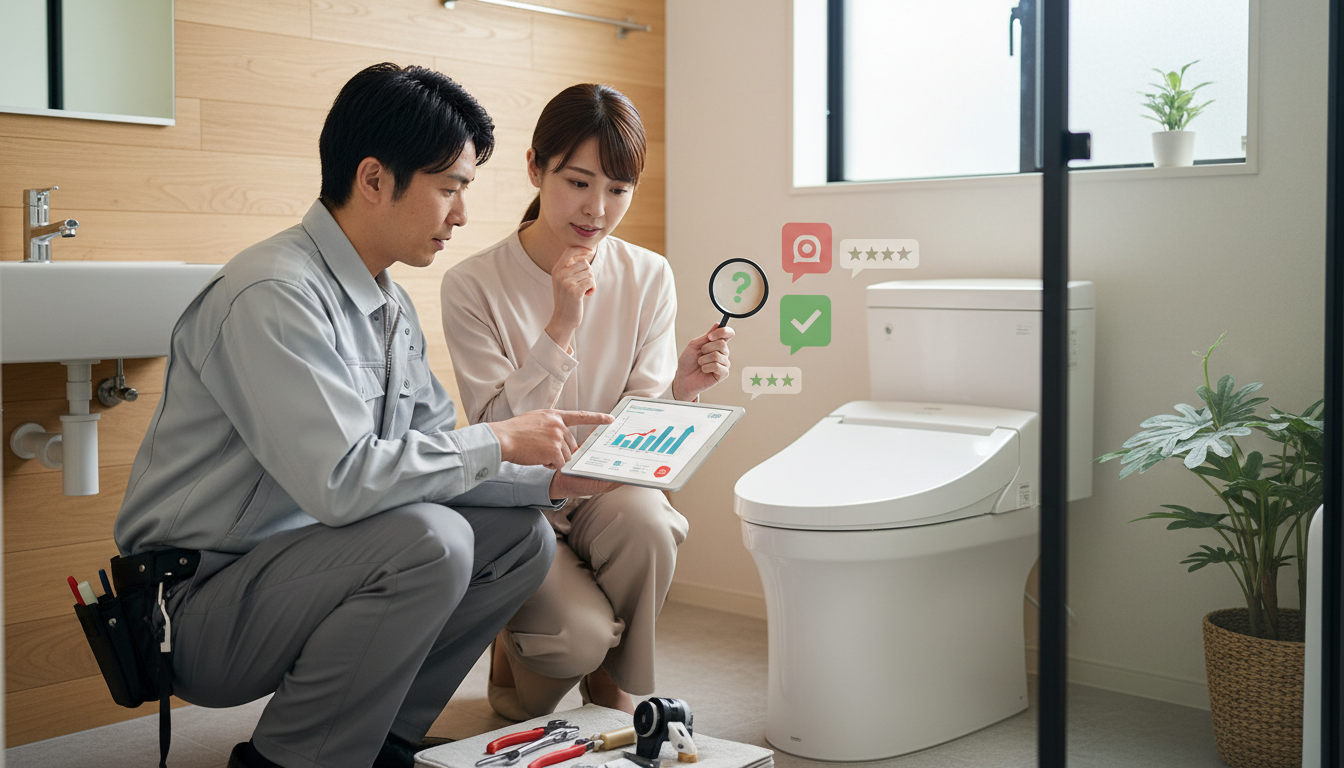 口コミ・評判の正しいチェック方法に関する画像