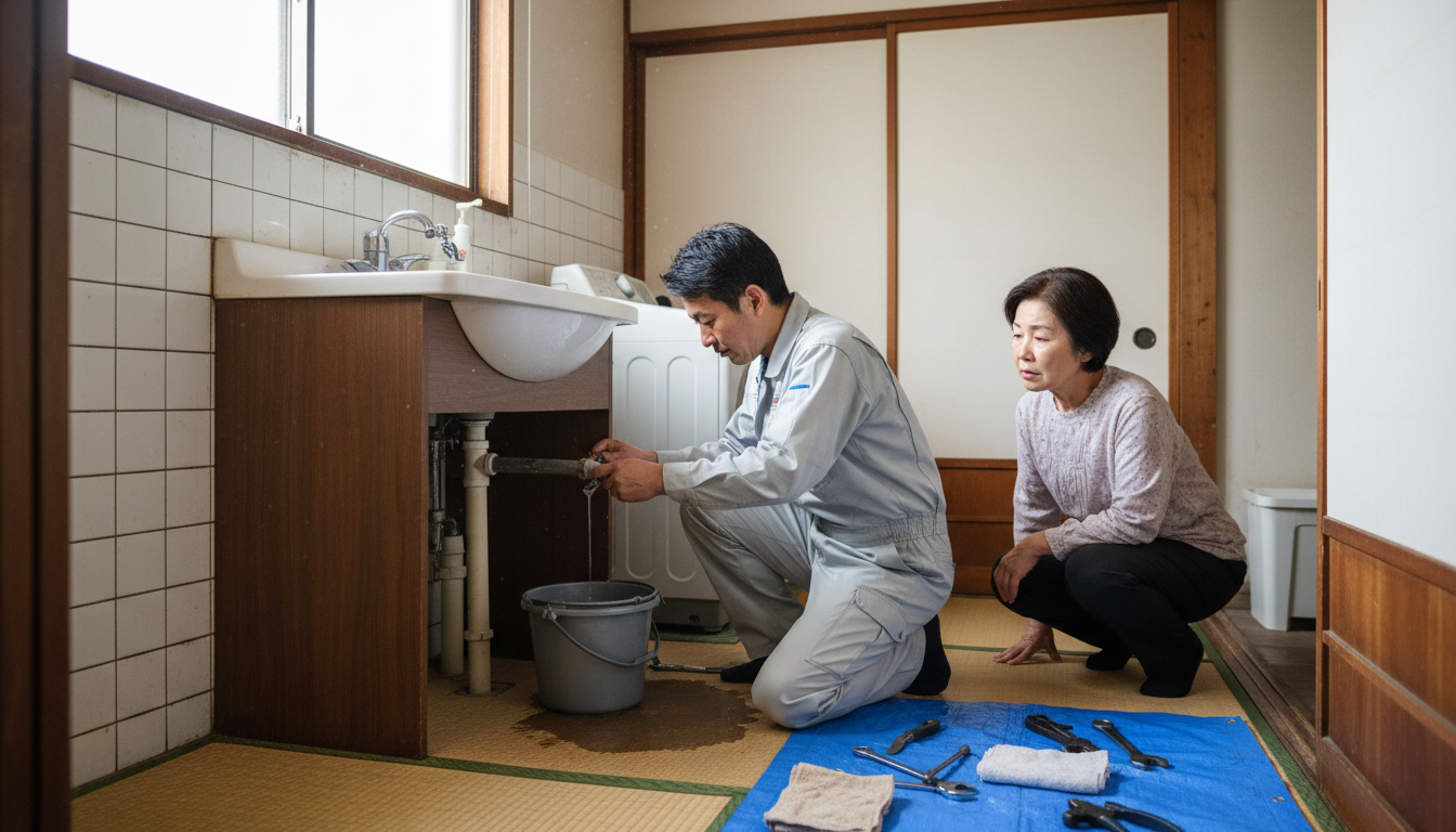 古河市の住宅事情とよくある水トラブルに関する画像