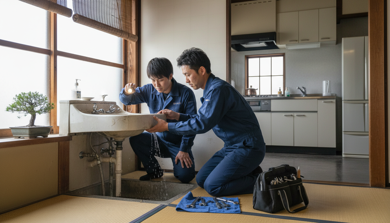 坂東市の住宅事情とよくある水トラブルに関する画像