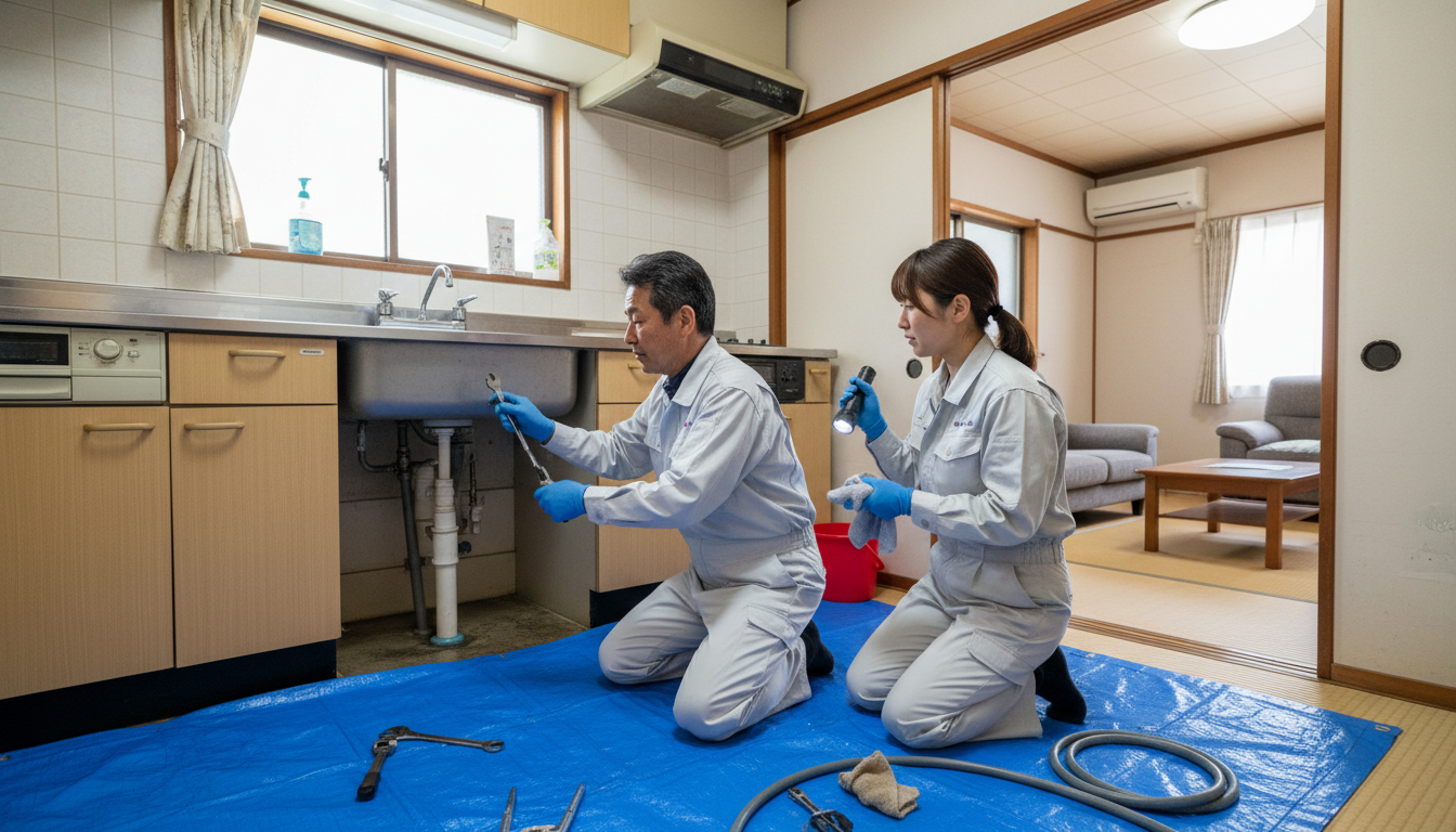 鹿嶋市の住宅事情とよくある水トラブルに関する画像