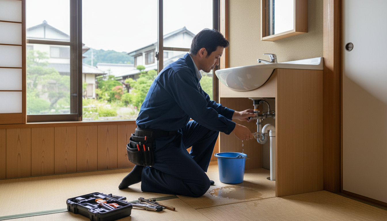 潮来市の住宅事情とよくある水トラブルに関する画像