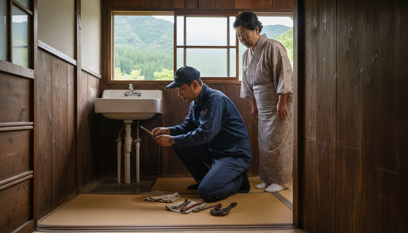 東茨城郡 城里町の住宅事情とよくある水トラブルに関する画像