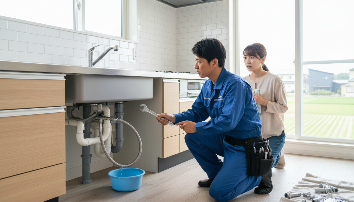 稲沢市の住宅事情とよくある水トラブルに関する画像