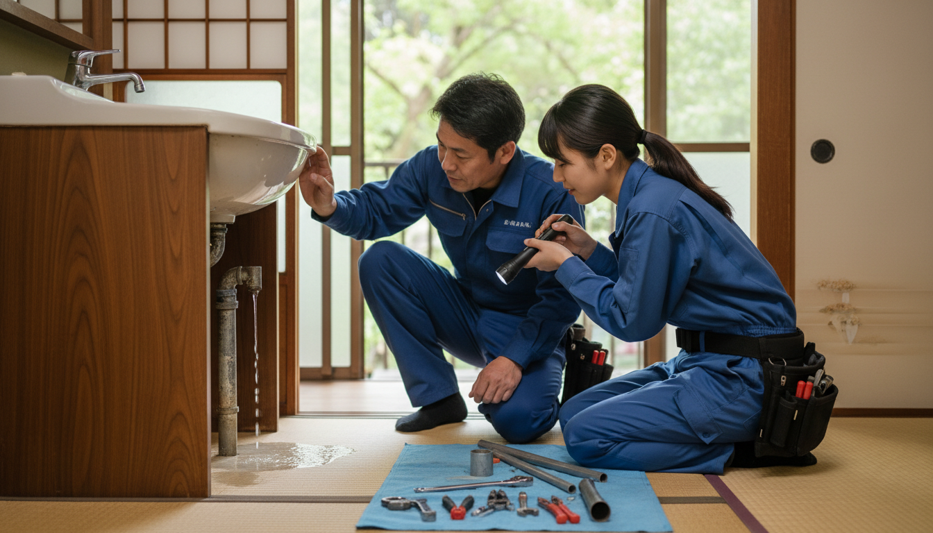 那珂市の住宅事情とよくある水トラブルに関する画像