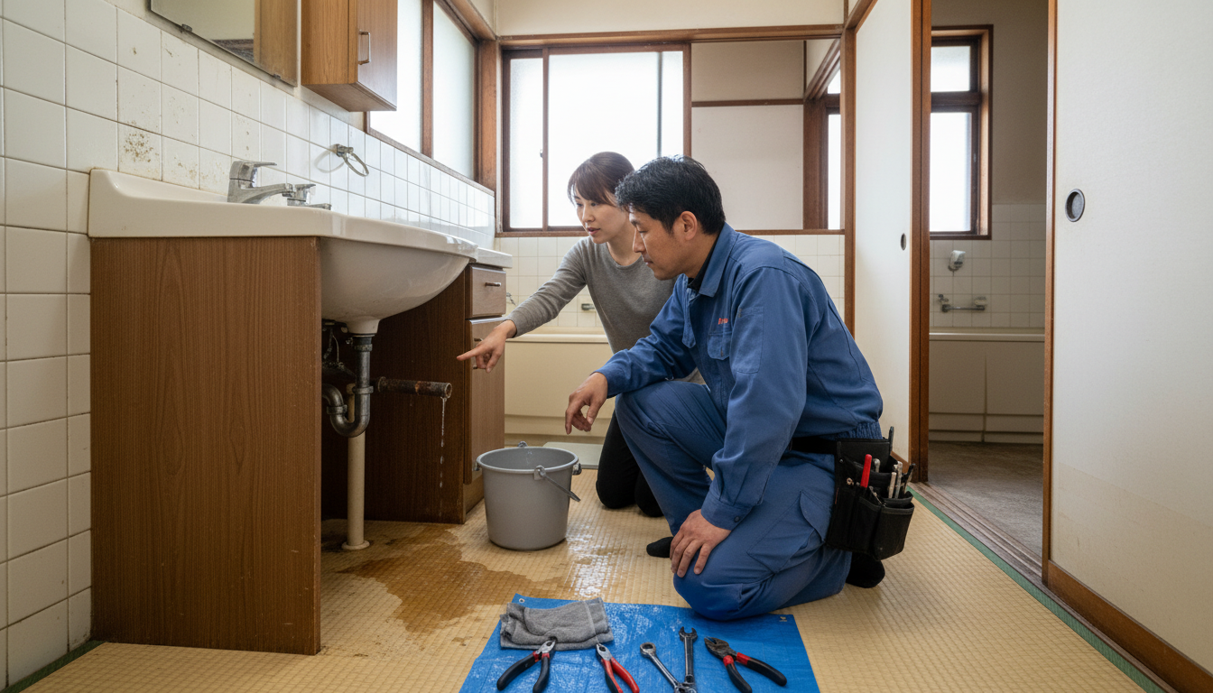 鉾田市の住宅事情とよくある水トラブルに関する画像