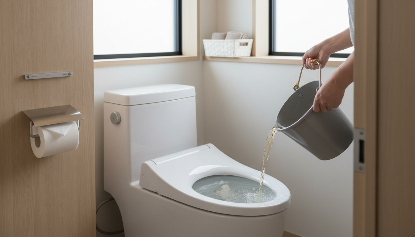 軽度のつまりに有効な対処法に関する画像