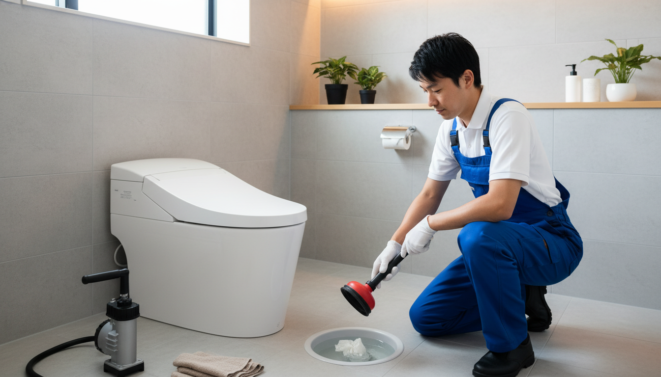 トイレつまりの原因別・料金相場に関する画像