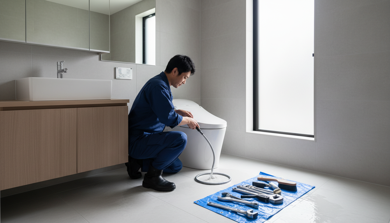 トイレつまりの症状別・料金相場の目安に関する画像