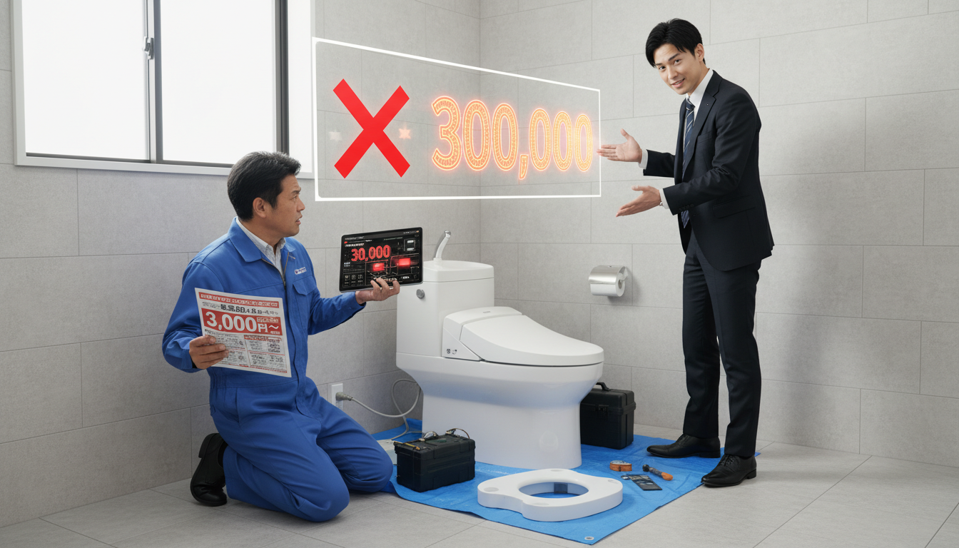 高額請求も？よくあるトラブル事例と悪徳業者の手口に関する画像