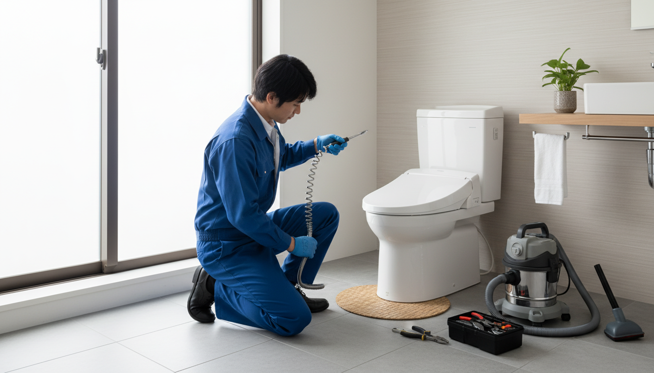 トイレつまりの原因別・料金相場に関する画像