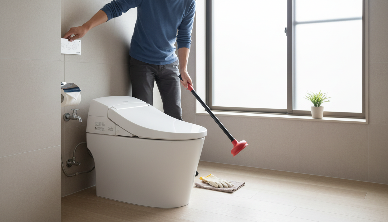 業者を呼ぶ前に自分で試せる応急処置に関する画像