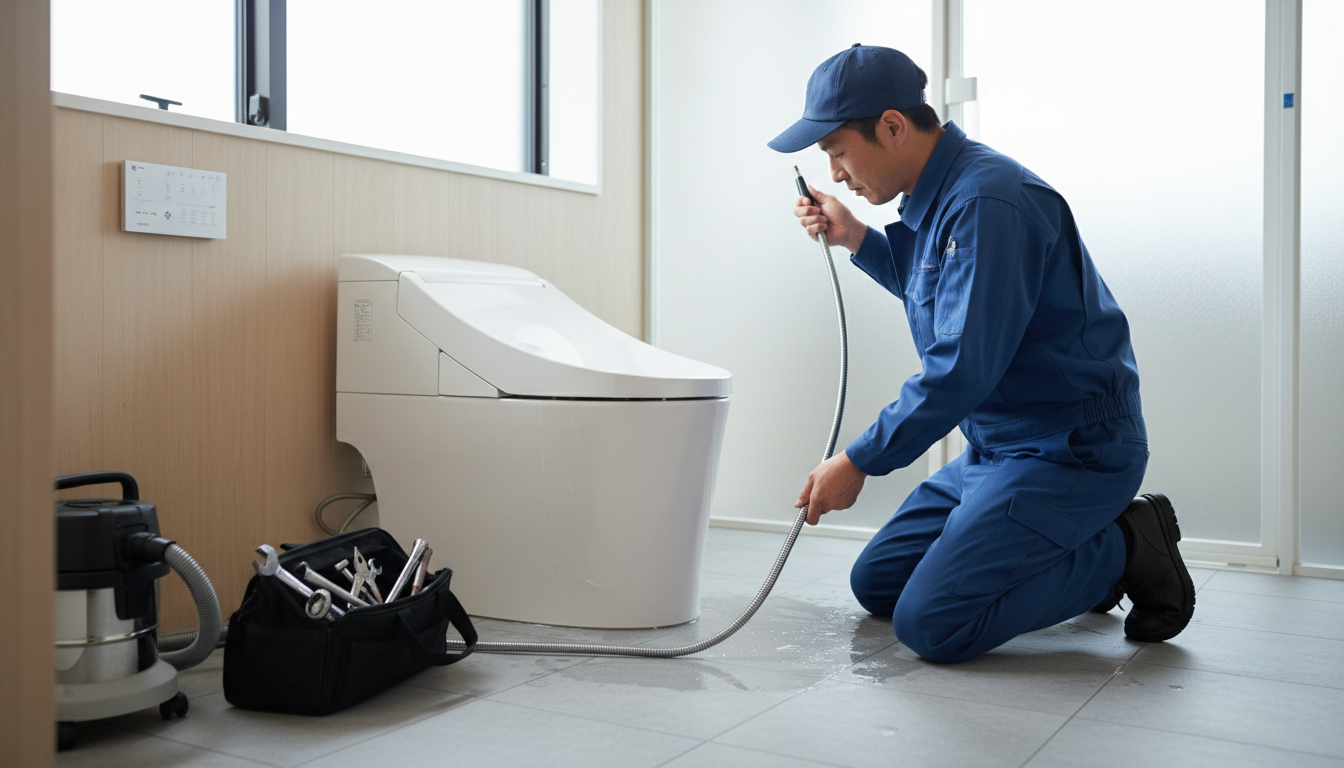 トイレつまりの症状別・原因別料金相場に関する画像