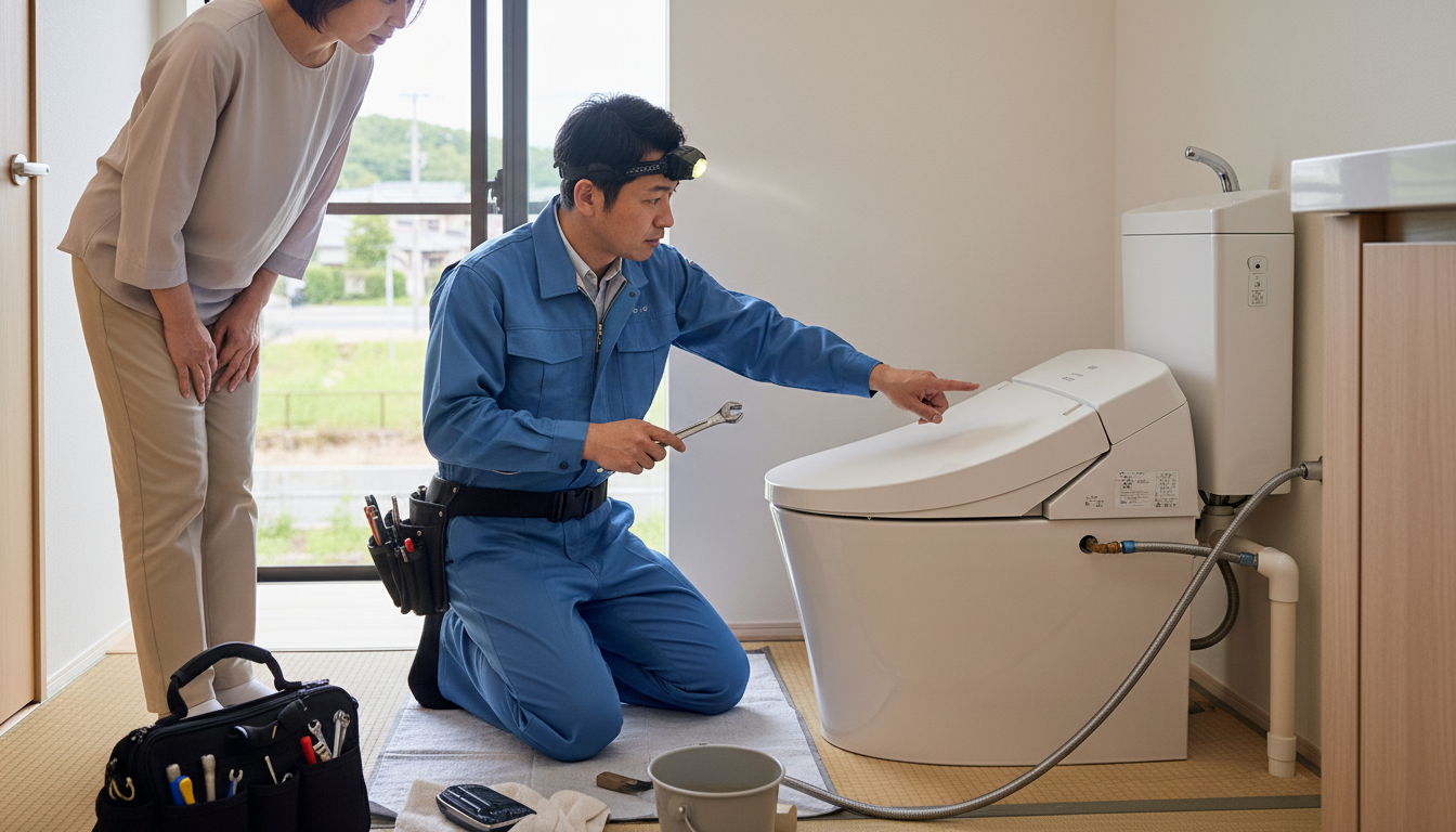 赤磐市の住宅事情とよくある水トラブルに関する画像