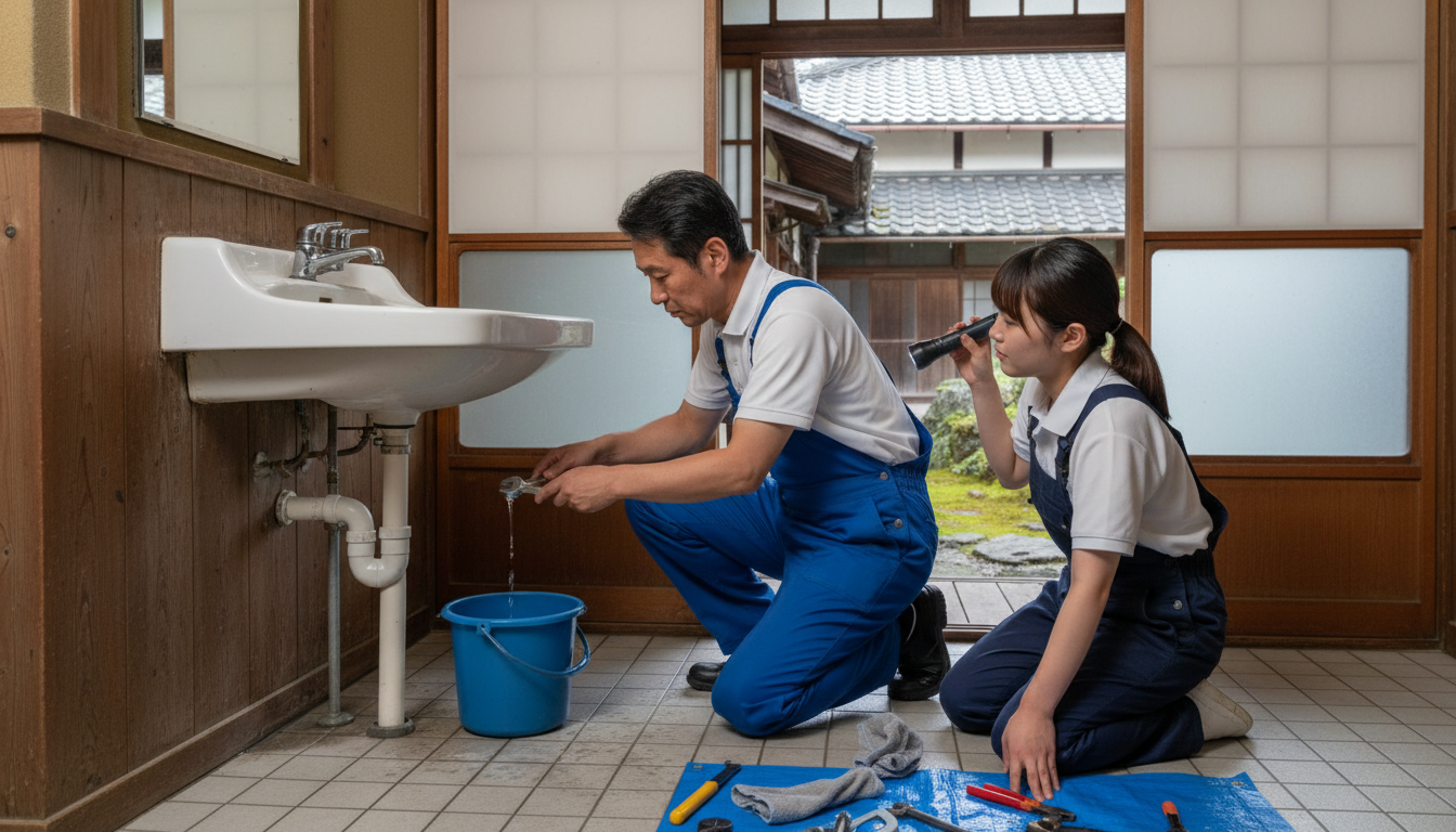 総社市の住宅事情とよくある水トラブルに関する画像