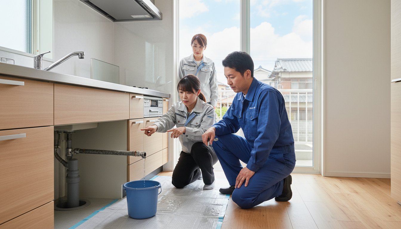 海部郡 大治町の住宅事情とよくある水トラブルに関する画像