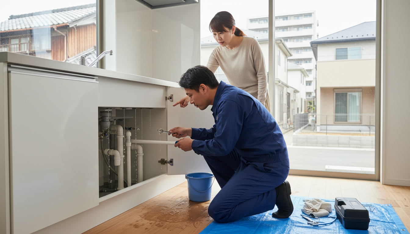 都窪郡 早島町の住宅事情とよくある水トラブルに関する画像