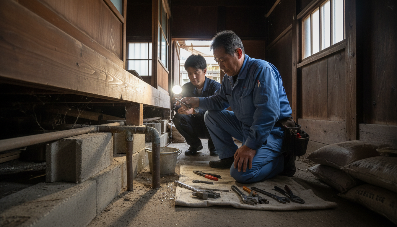 和気郡 和気町の住宅事情とよくある水トラブルに関する画像