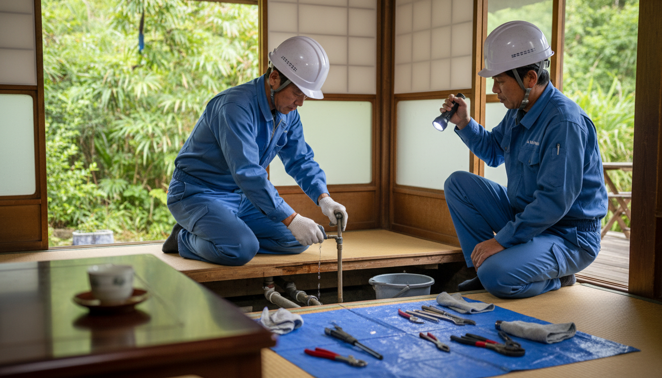 国頭郡 大宜味村の住宅事情とよくある水トラブルに関する画像