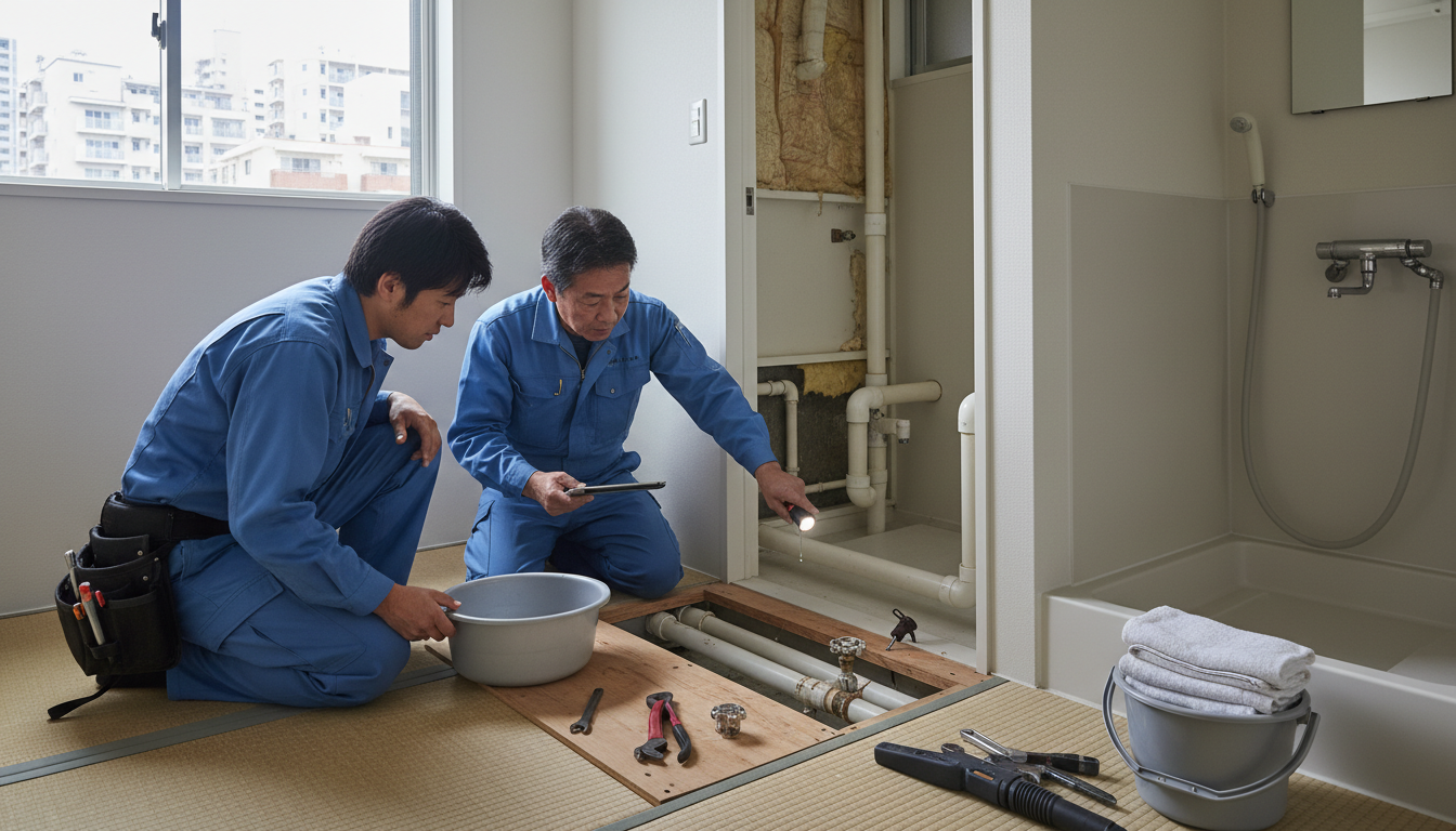 那覇市の住宅事情とよくある水トラブルに関する画像