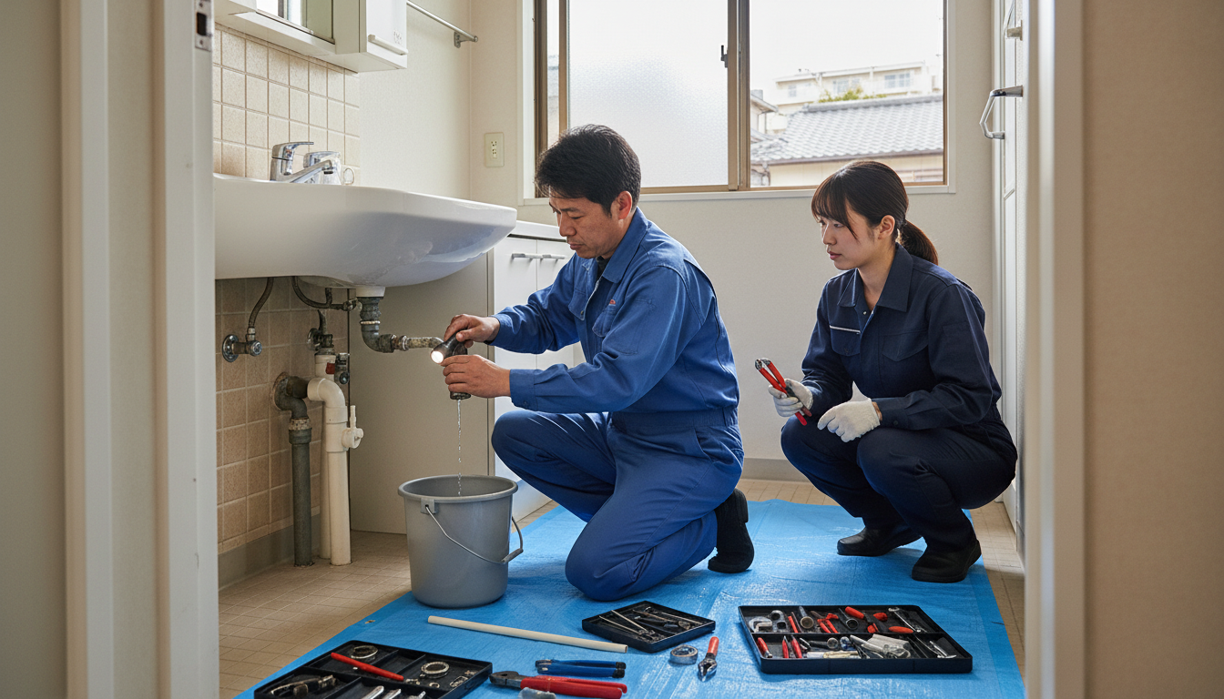 岩倉市の住宅事情とよくある水トラブルに関する画像