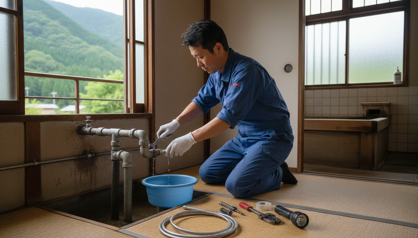 岩手郡 葛巻町の住宅事情とよくある水トラブルに関する画像