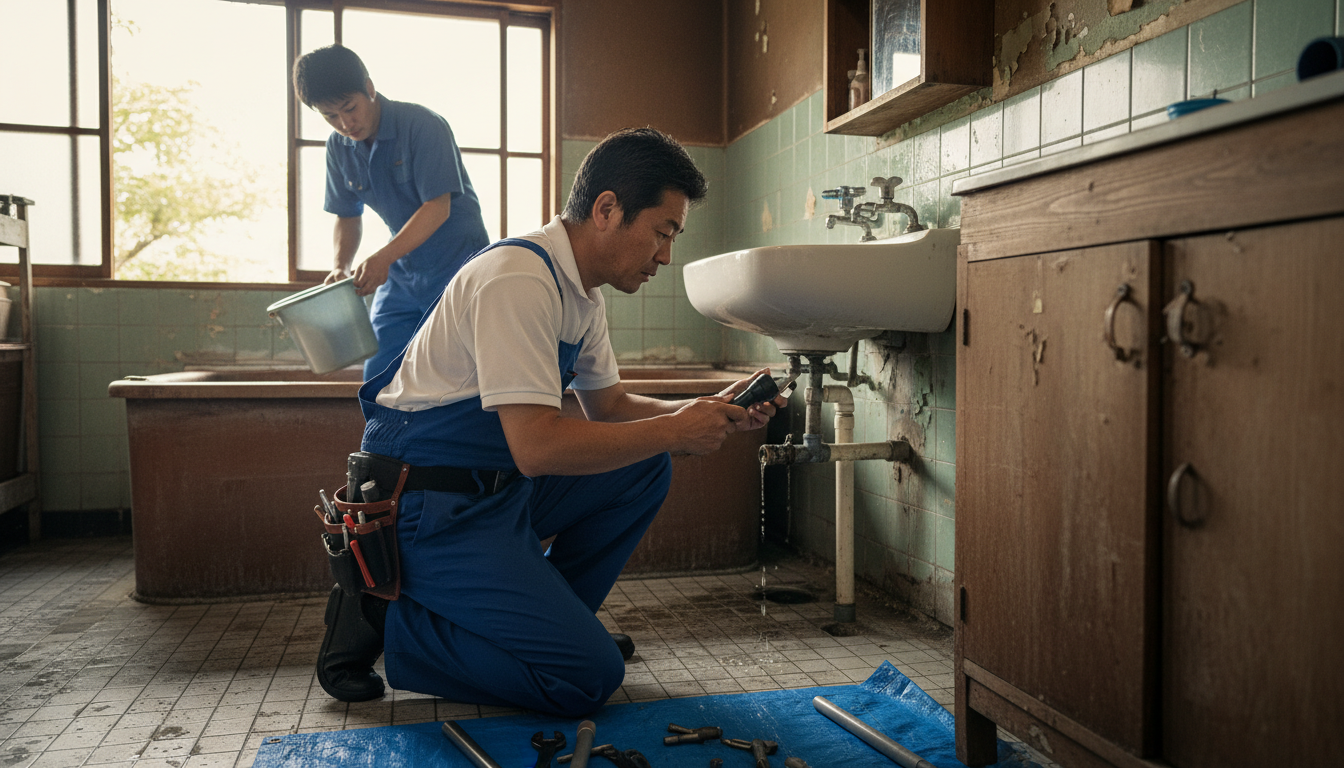 気仙郡 住田町の住宅事情とよくある水トラブルに関する画像