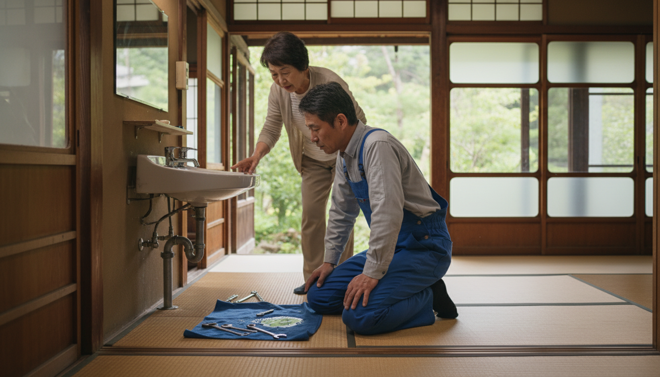 久慈市の住宅事情とよくある水トラブルに関する画像