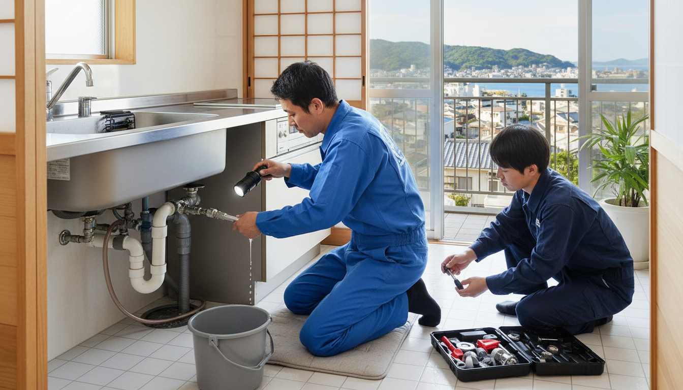 宮古市の住宅事情とよくある水トラブルに関する画像