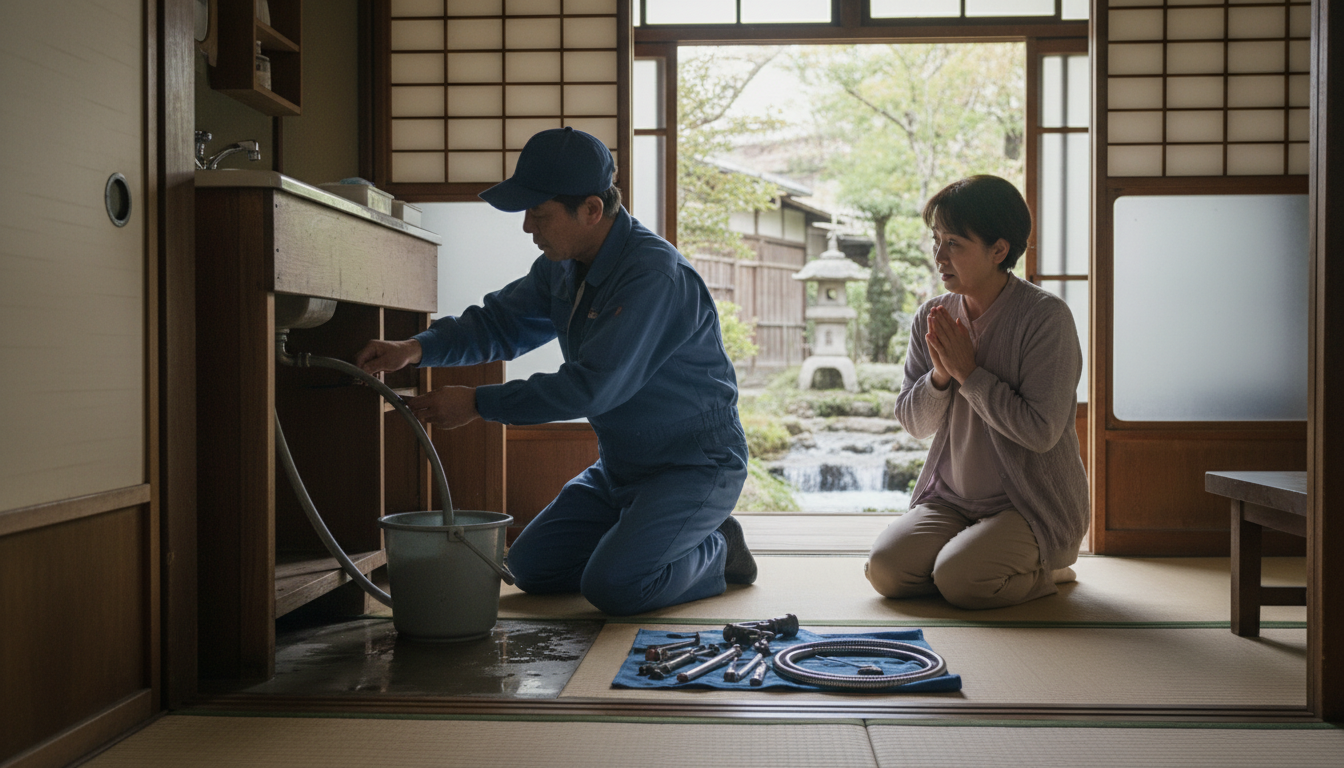 安八郡 輪之内町の住宅事情とよくある水トラブルに関する画像
