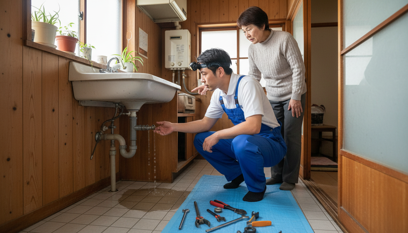 下呂市の住宅事情とよくある水トラブルに関する画像