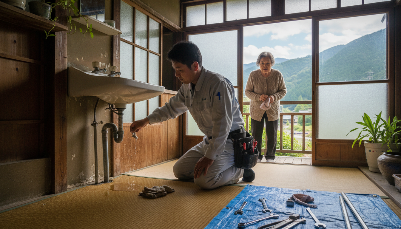 加茂郡 七宗町の住宅事情とよくある水トラブルに関する画像