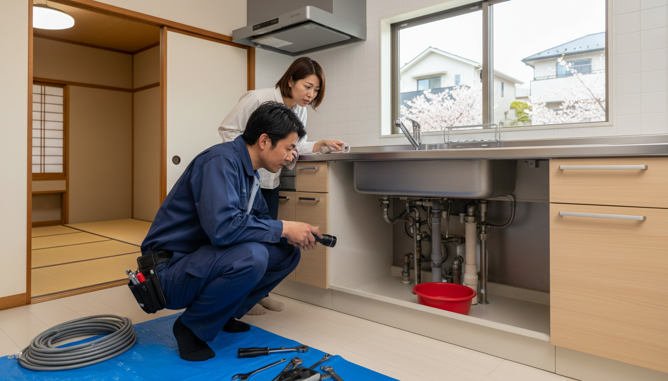 可児市の住宅事情とよくある水トラブルに関する画像