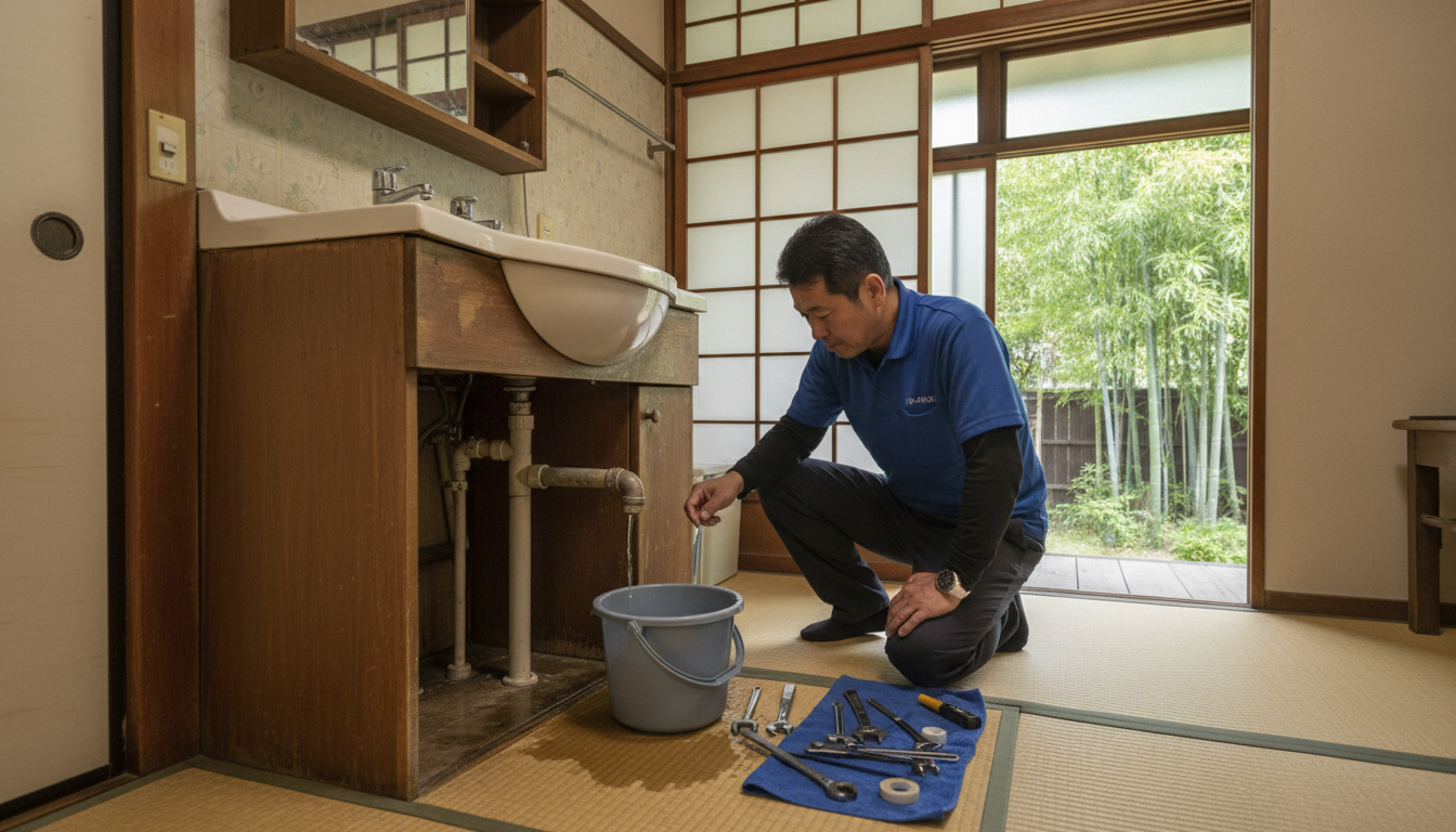 海津市の住宅事情とよくある水トラブルに関する画像