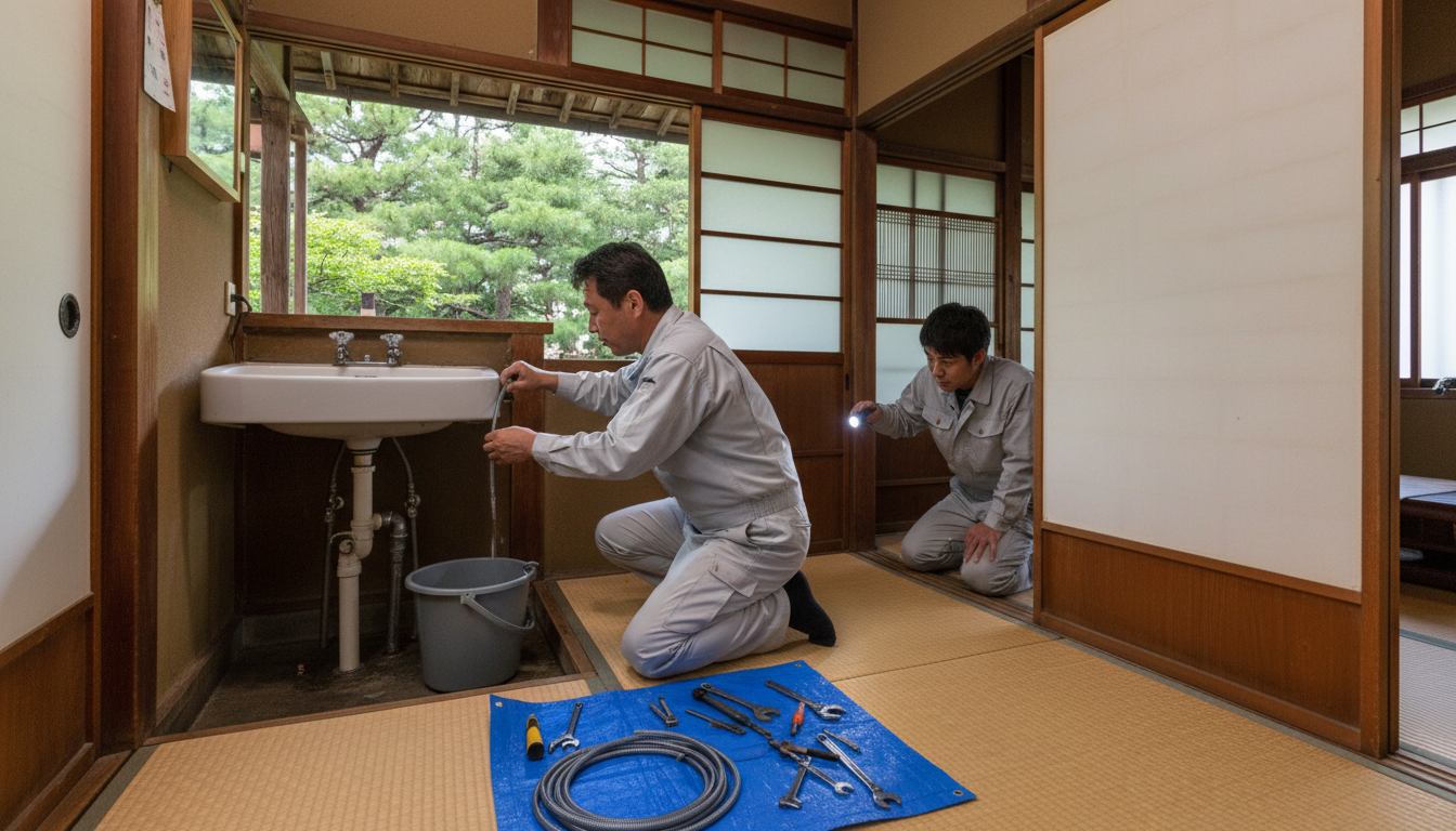 郡上市の住宅事情とよくある水トラブルに関する画像