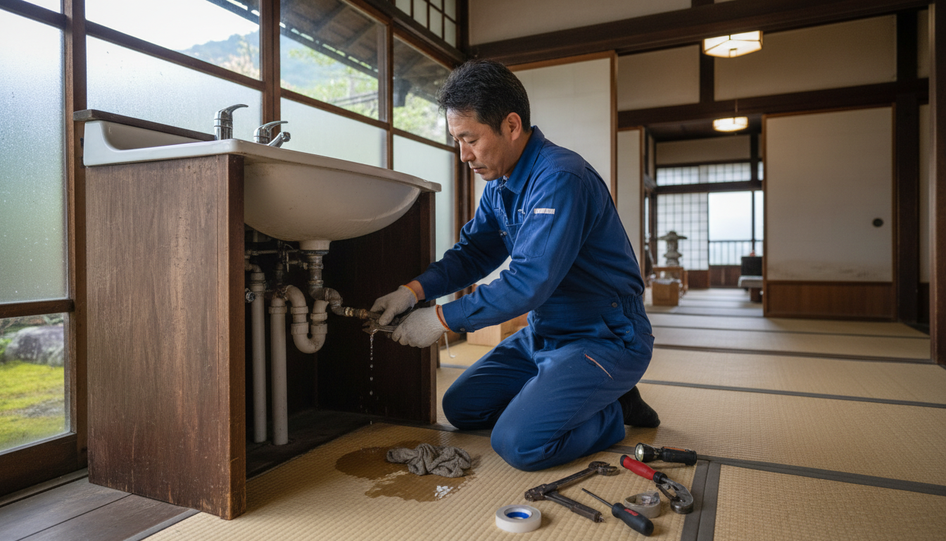 高山市の住宅事情とよくある水トラブルに関する画像