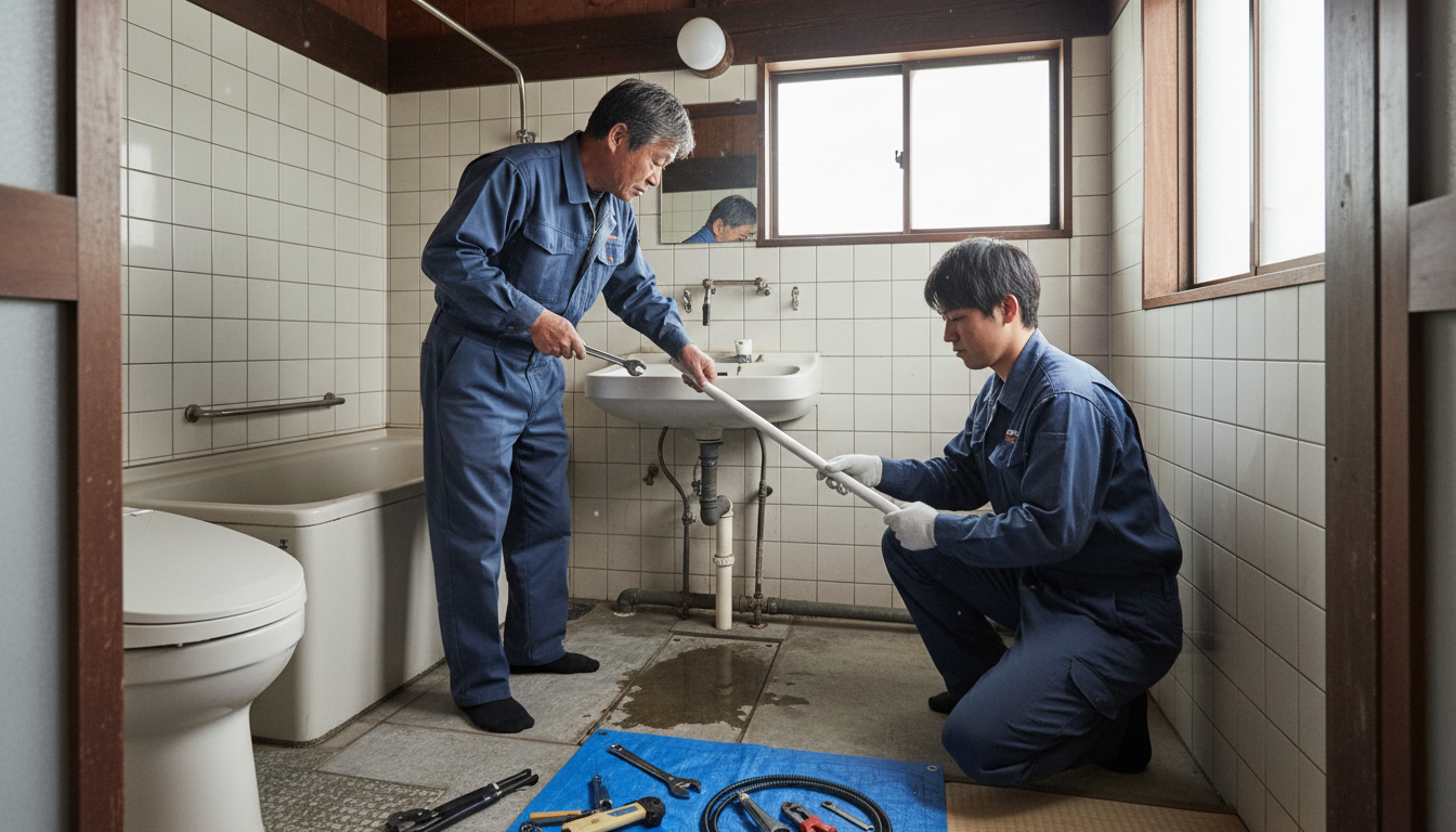 瑞浪市の住宅事情とよくある水トラブルに関する画像