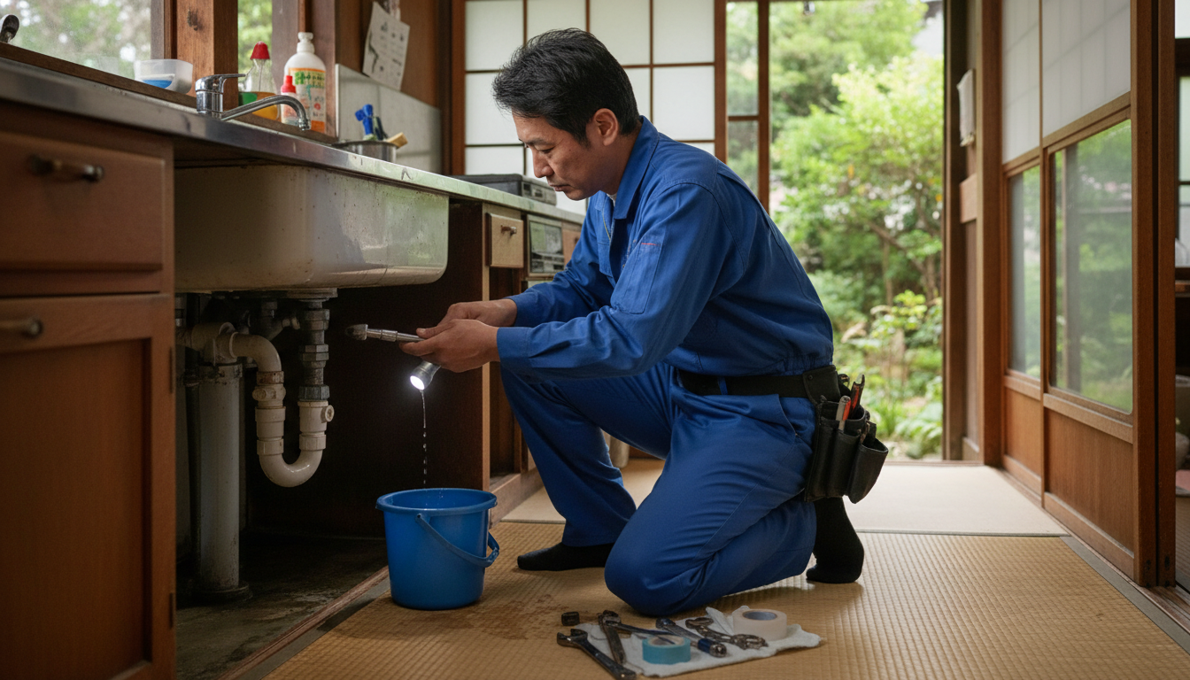 中津川市の住宅事情とよくある水トラブルに関する画像