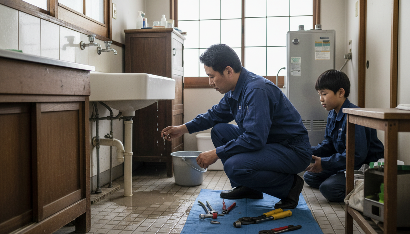 土岐市の住宅事情とよくある水トラブルに関する画像