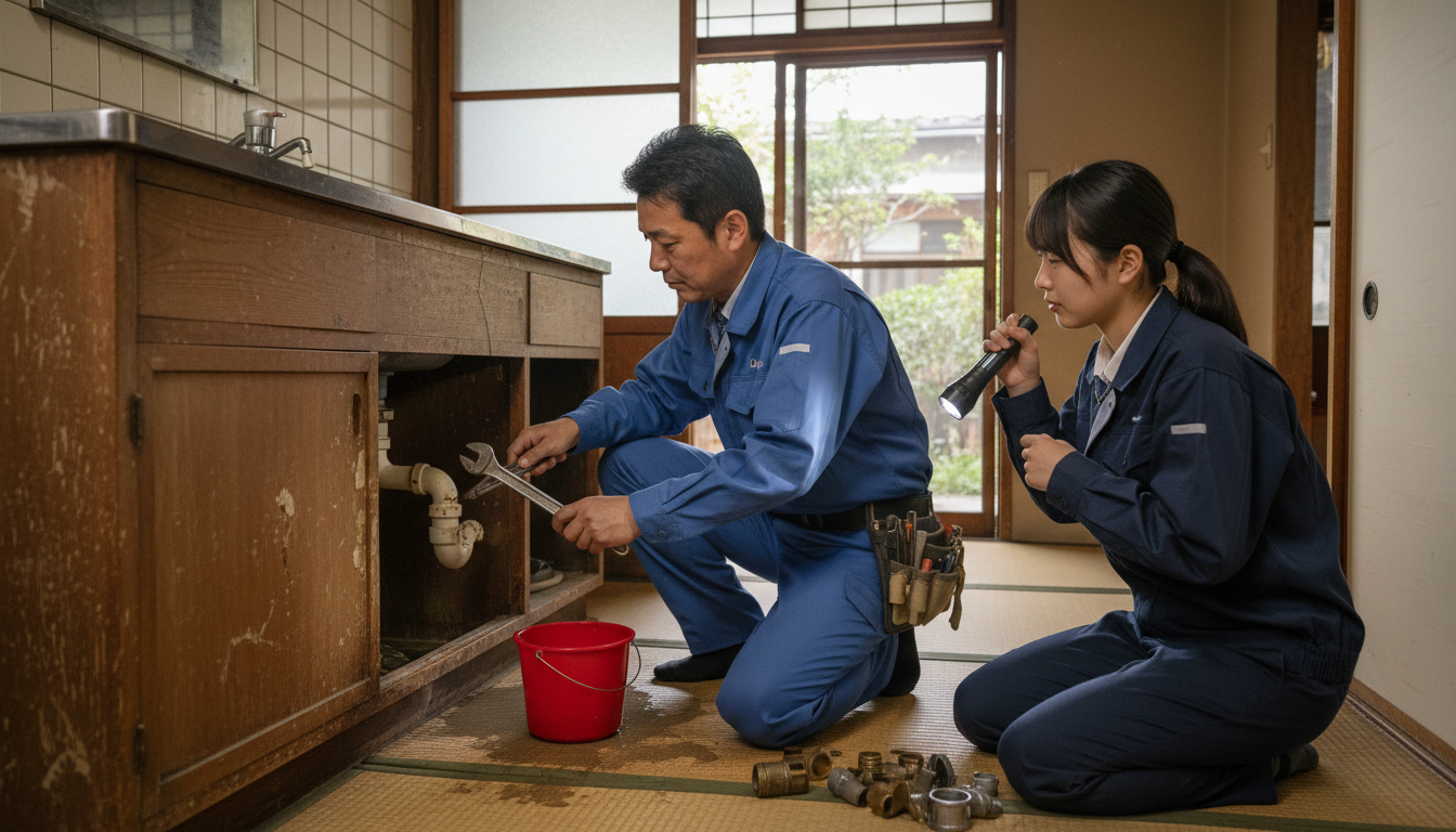 美濃加茂市の住宅事情とよくある水トラブルに関する画像