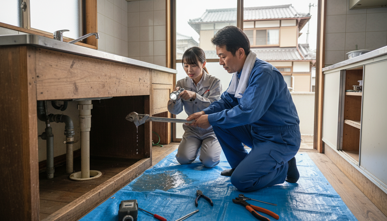 本巣郡 北方町の住宅事情とよくある水トラブルに関する画像